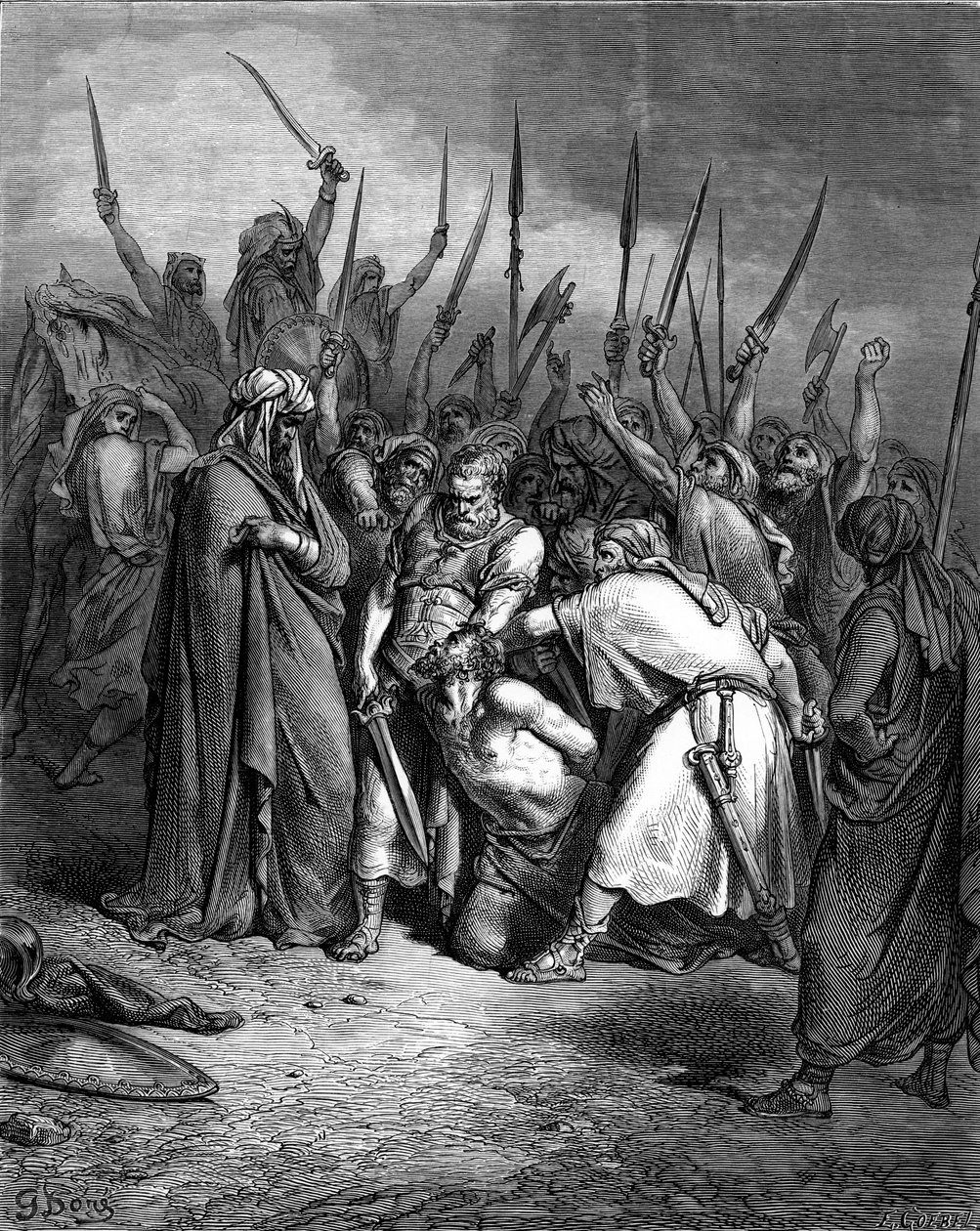 Death of Agag by Doré - Bible 作者 古斯塔夫·多尔（Gustave Dore）