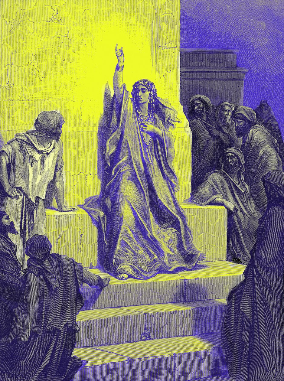 黛博拉的胜利之歌 - 圣经 作者 古斯塔夫·多尔（Gustave Dore）
