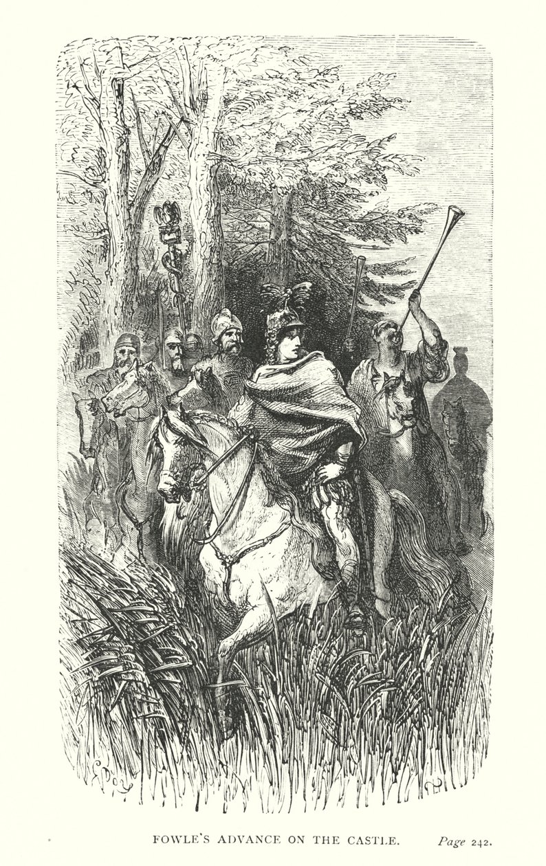 福尔对城堡的进攻（雕刻） 作者 古斯塔夫·多尔（Gustave Dore）