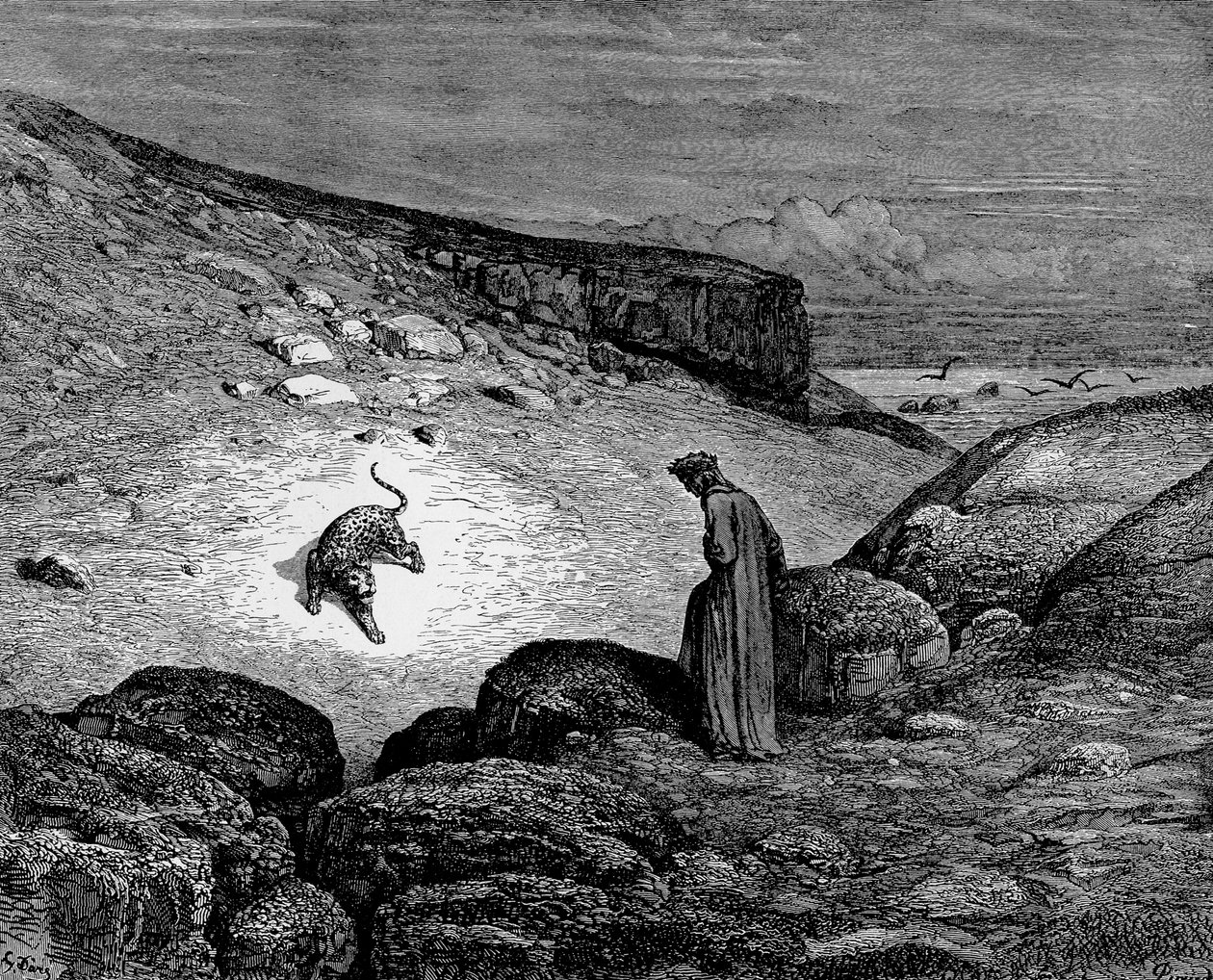 地狱》，1861年。   作者 古斯塔夫·多尔（Gustave Dore）