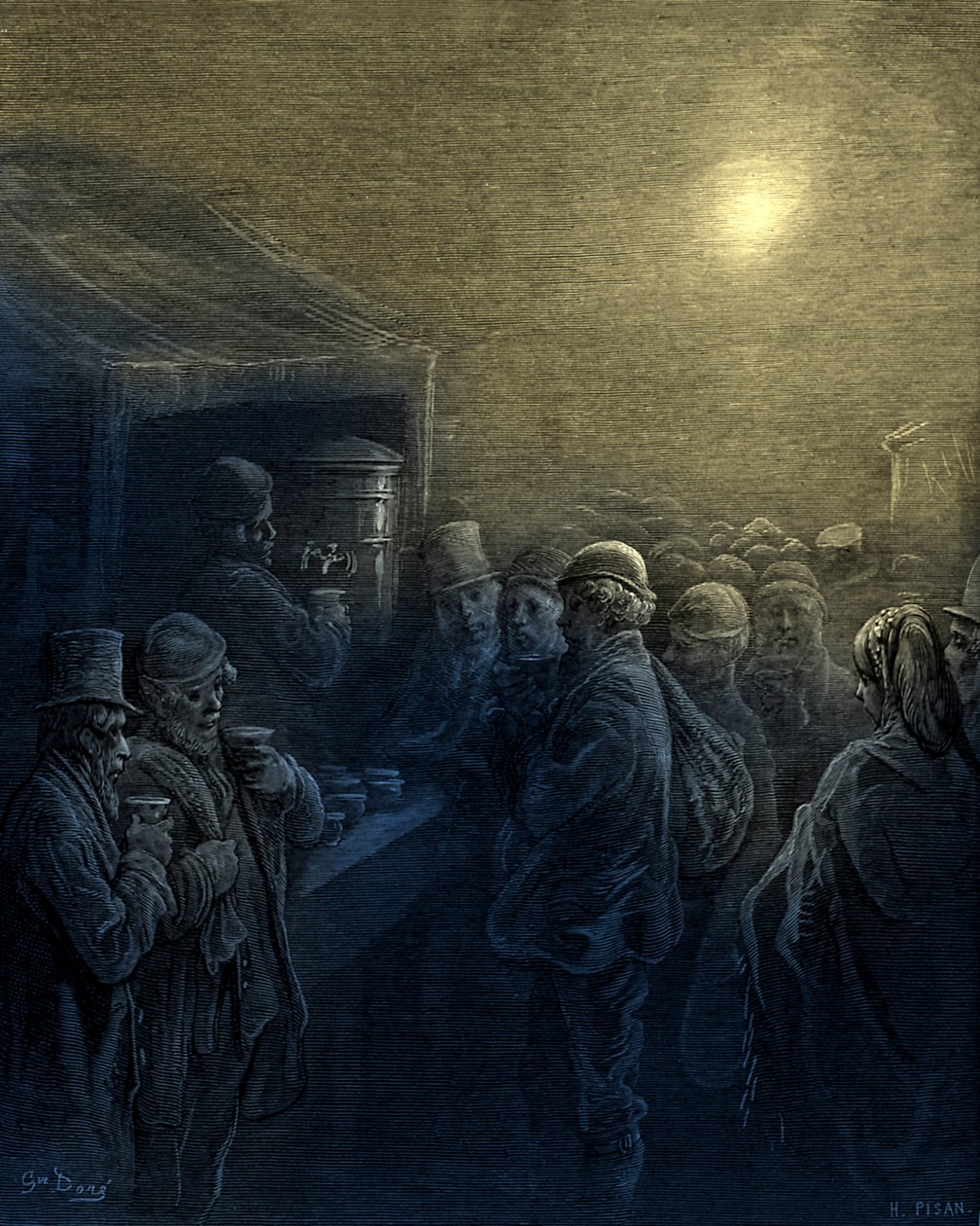 GustaveDoré在码头内 作者 古斯塔夫·多尔（Gustave Dore）