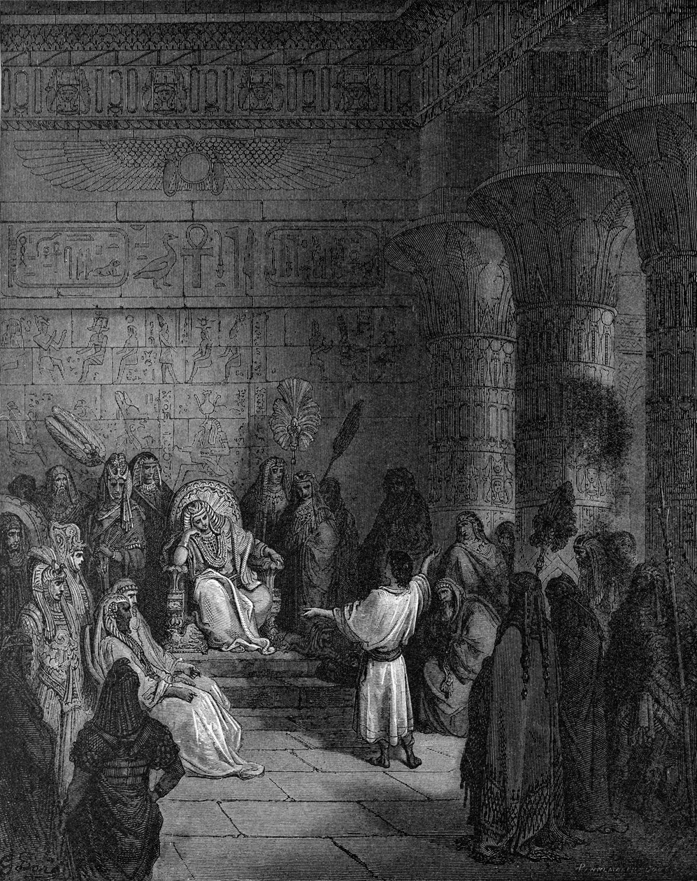 约瑟解释了法老的梦 作者 古斯塔夫·多尔（Gustave Dore）