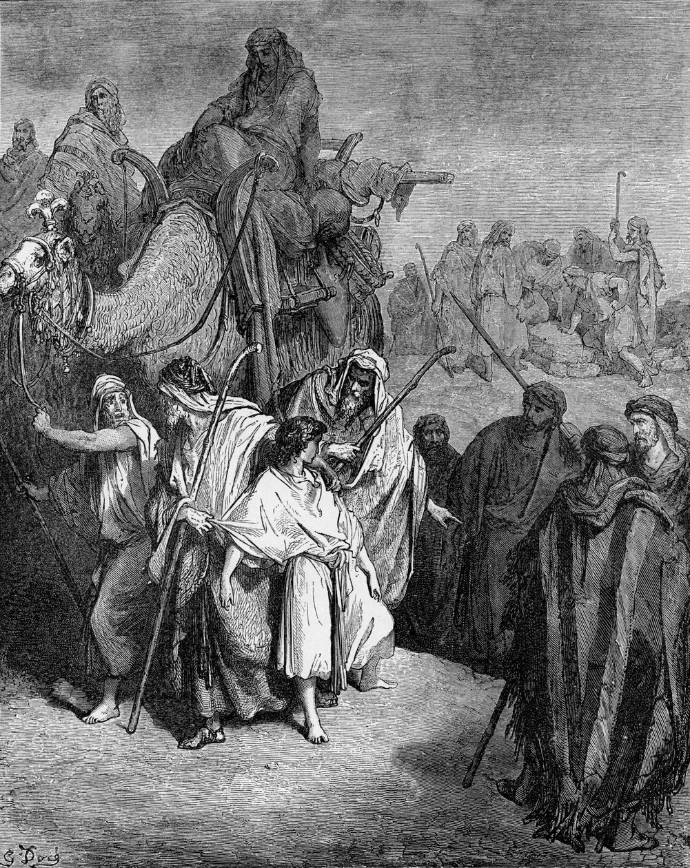 约瑟被卖到埃及 作者 古斯塔夫·多尔（Gustave Dore）
