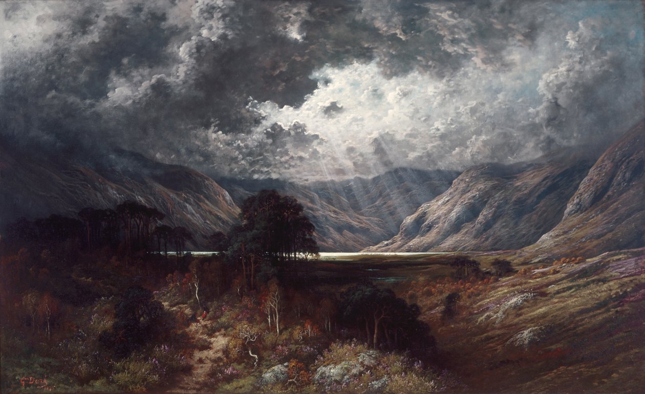 洛蒙德湖 作者 古斯塔夫·多尔（Gustave Dore）
