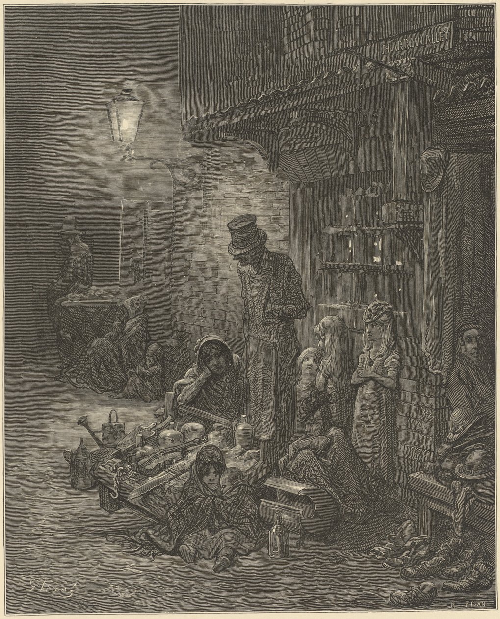 伦敦。朝圣之旅 作者 古斯塔夫·多尔（Gustave Dore）