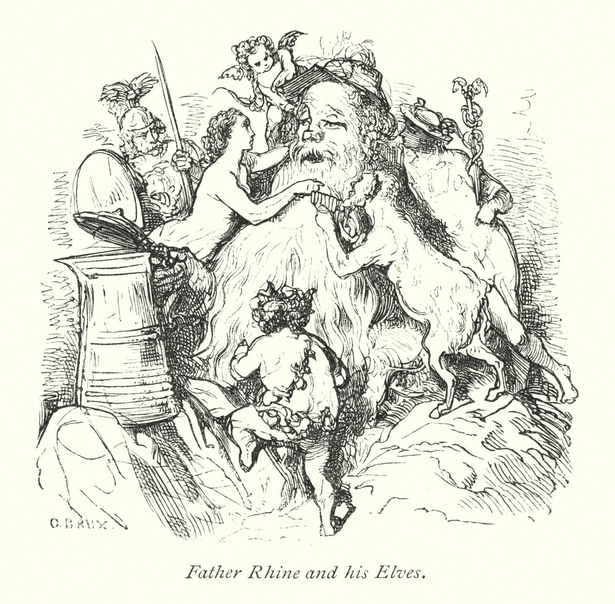 玛莎的复仇（雕刻） 作者 古斯塔夫·多尔（Gustave Dore）