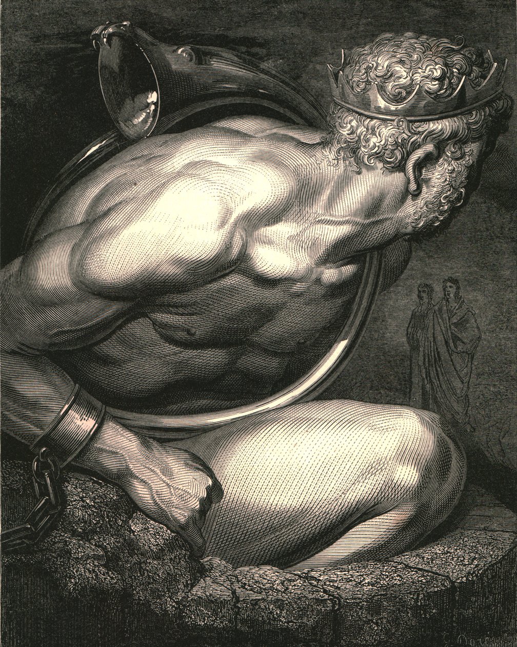 愚蠢的精神！让你的角向你解释，c1890。 作者 古斯塔夫·多尔（Gustave Dore）