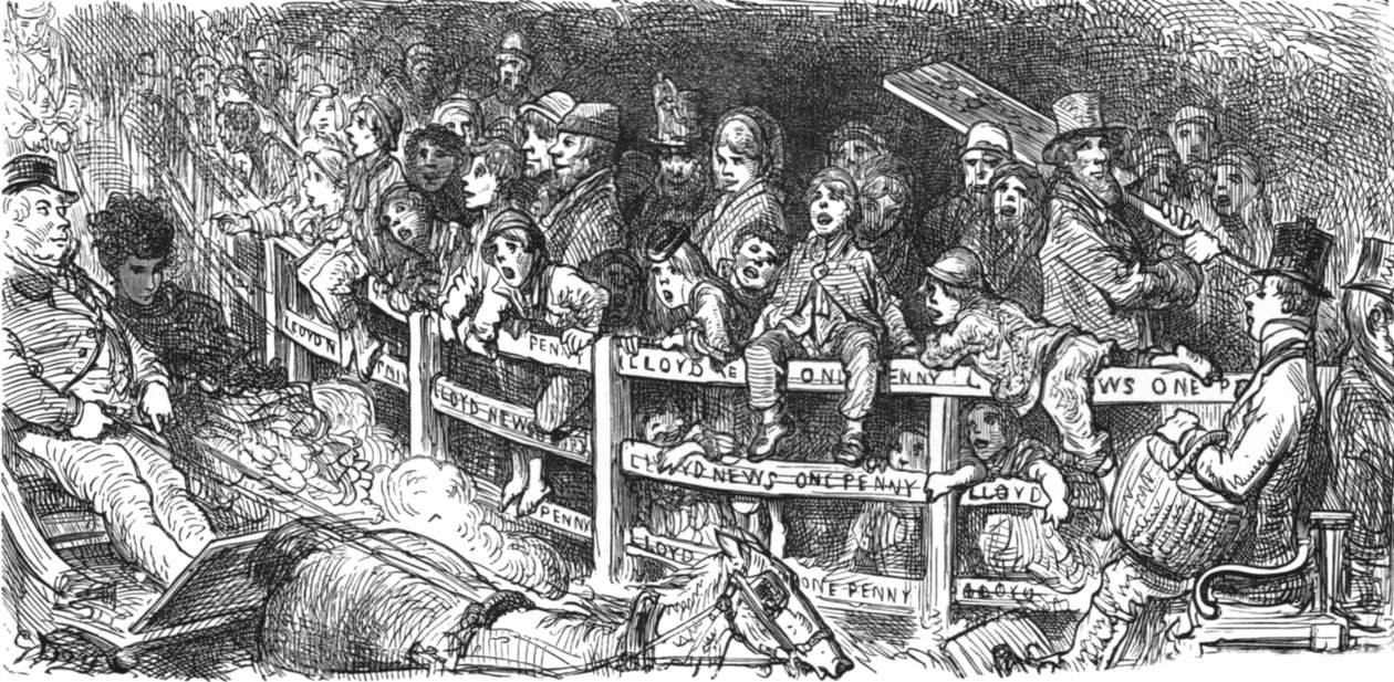 在路上》，1872年。   作者 古斯塔夫·多尔（Gustave Dore）