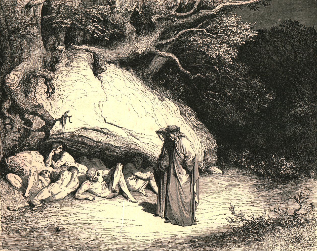直到现在为止，我们一直生活在无望之中，c1890。 作者 古斯塔夫·多尔（Gustave Dore）