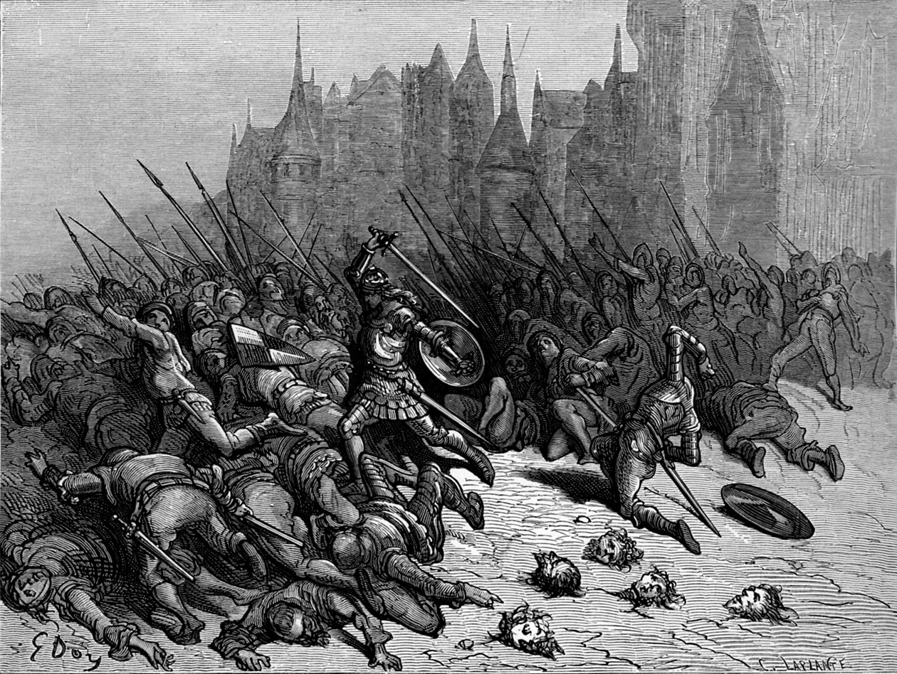 Ludovico Ariosto的Orlando Furious 作者 古斯塔夫·多尔（Gustave Dore）