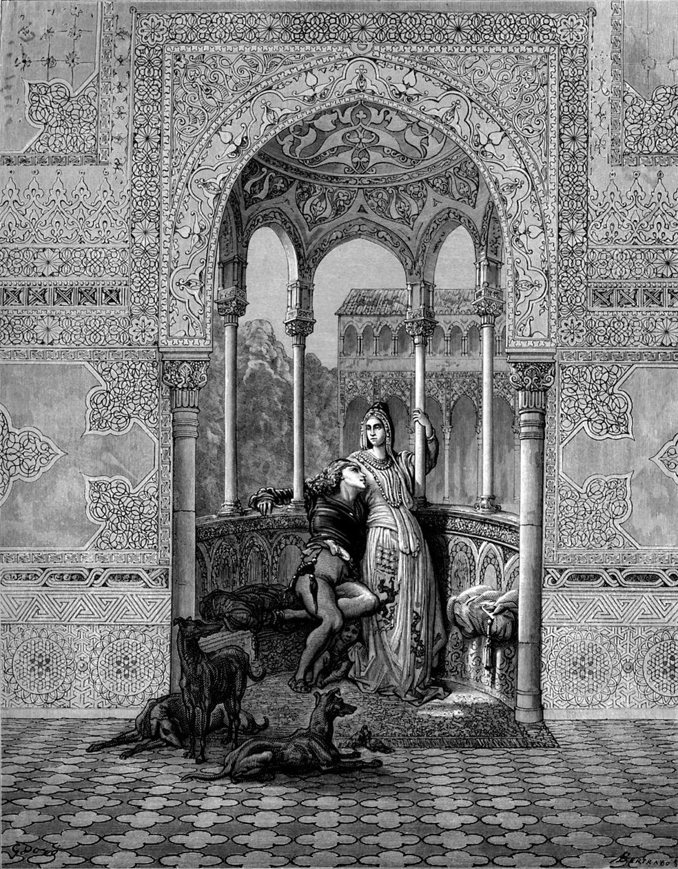Ludovico Ariosto的Orlando Furious 作者 古斯塔夫·多尔（Gustave Dore）