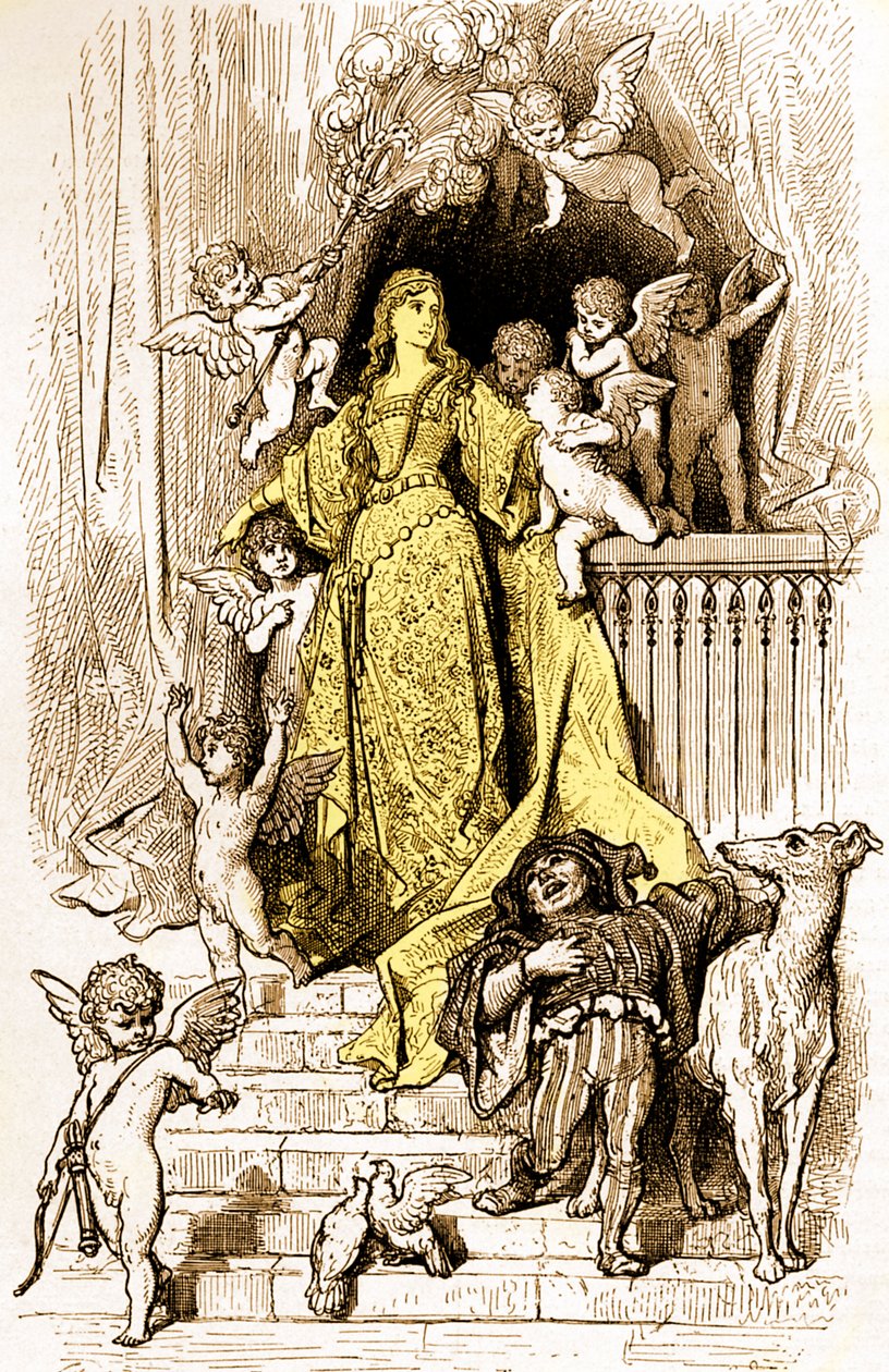 Ludovico Ariosto的Orlando Furious 作者 古斯塔夫·多尔（Gustave Dore）