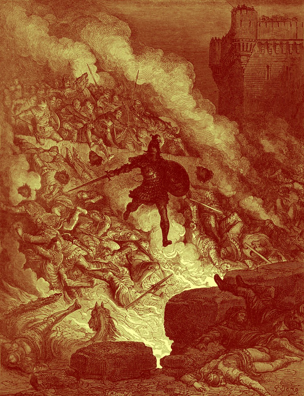 Ludovico Ariosto的Orlando Furious 作者 古斯塔夫·多尔（Gustave Dore）
