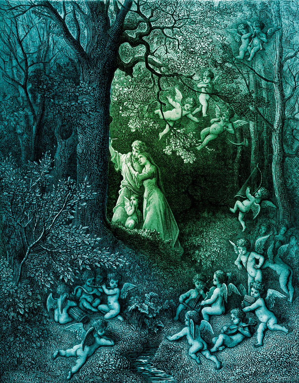 Ludovico Ariosto的Orlando Furious 作者 古斯塔夫·多尔（Gustave Dore）