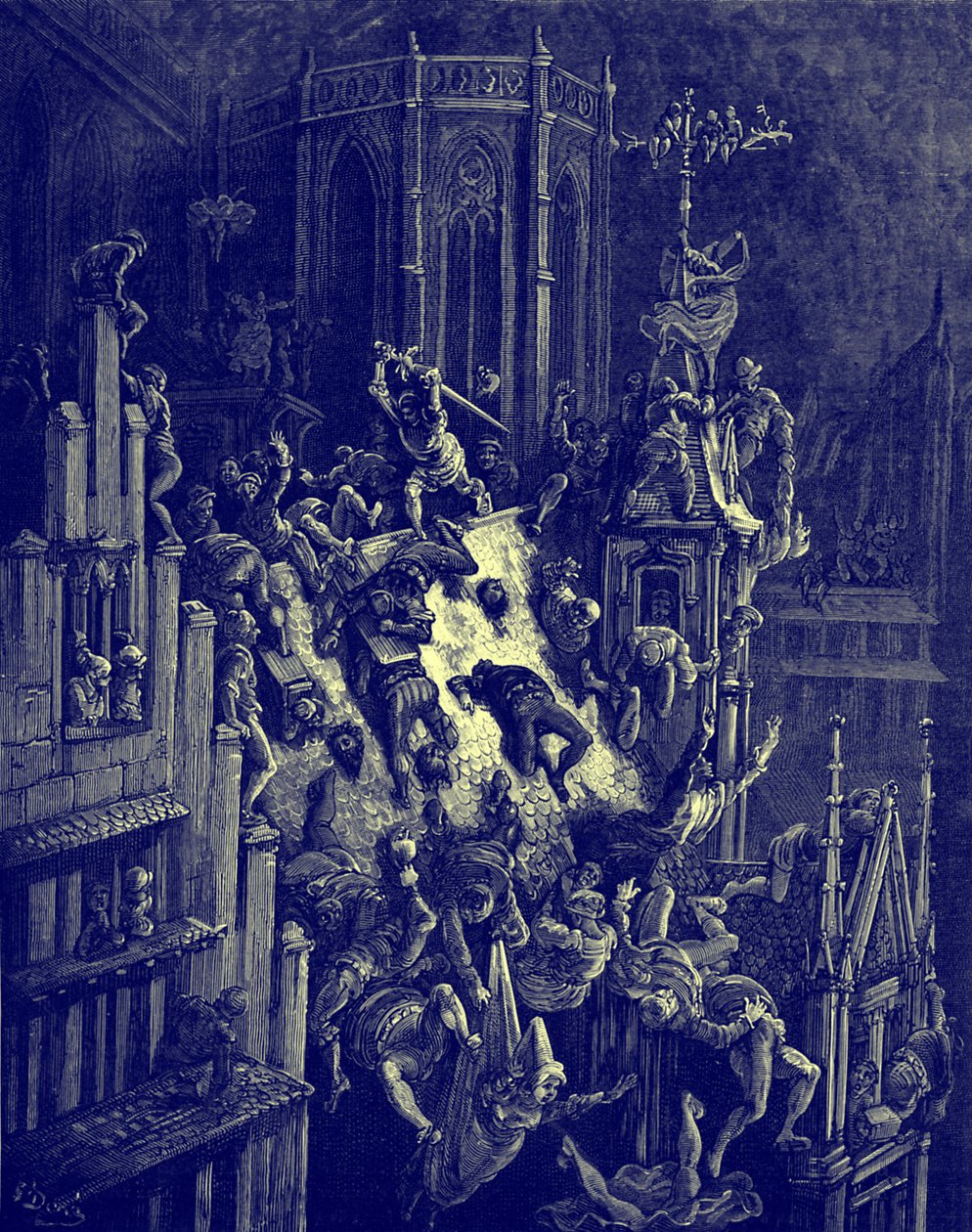 Ludovico Ariosto的Orlando Furious 作者 古斯塔夫·多尔（Gustave Dore）