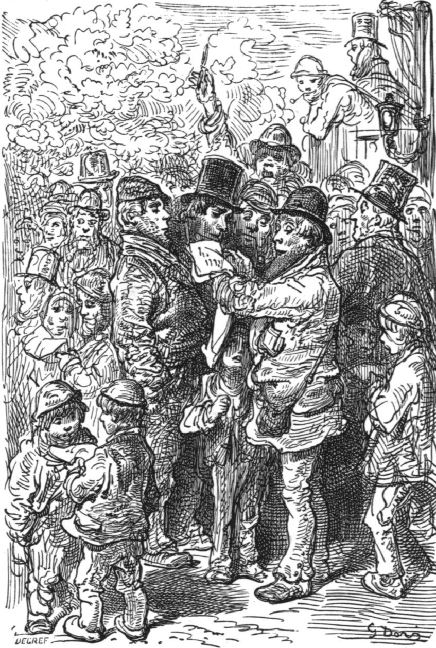 环外》，1872年。   作者 古斯塔夫·多尔（Gustave Dore）