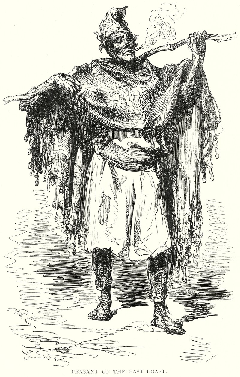 东海岸的农民（雕刻） 作者 古斯塔夫·多尔（Gustave Dore）