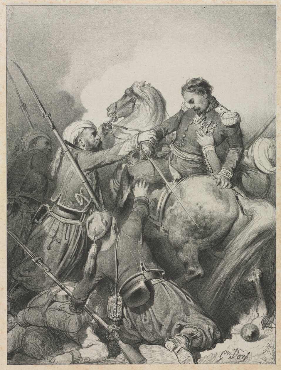 撒丁岛军官 作者 古斯塔夫·多尔（Gustave Dore）