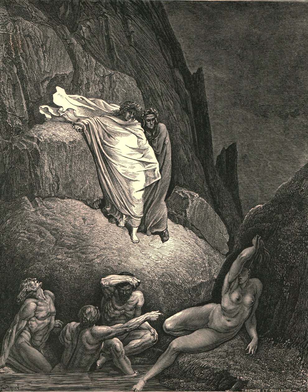 Thais是这个，妓女，c1890。 作者 古斯塔夫·多尔（Gustave Dore）