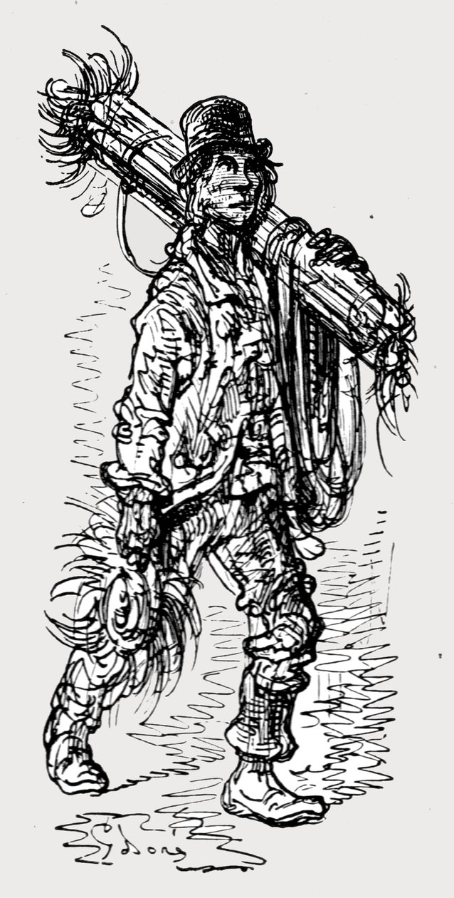 早起的人》，1872年。   作者 古斯塔夫·多尔（Gustave Dore）