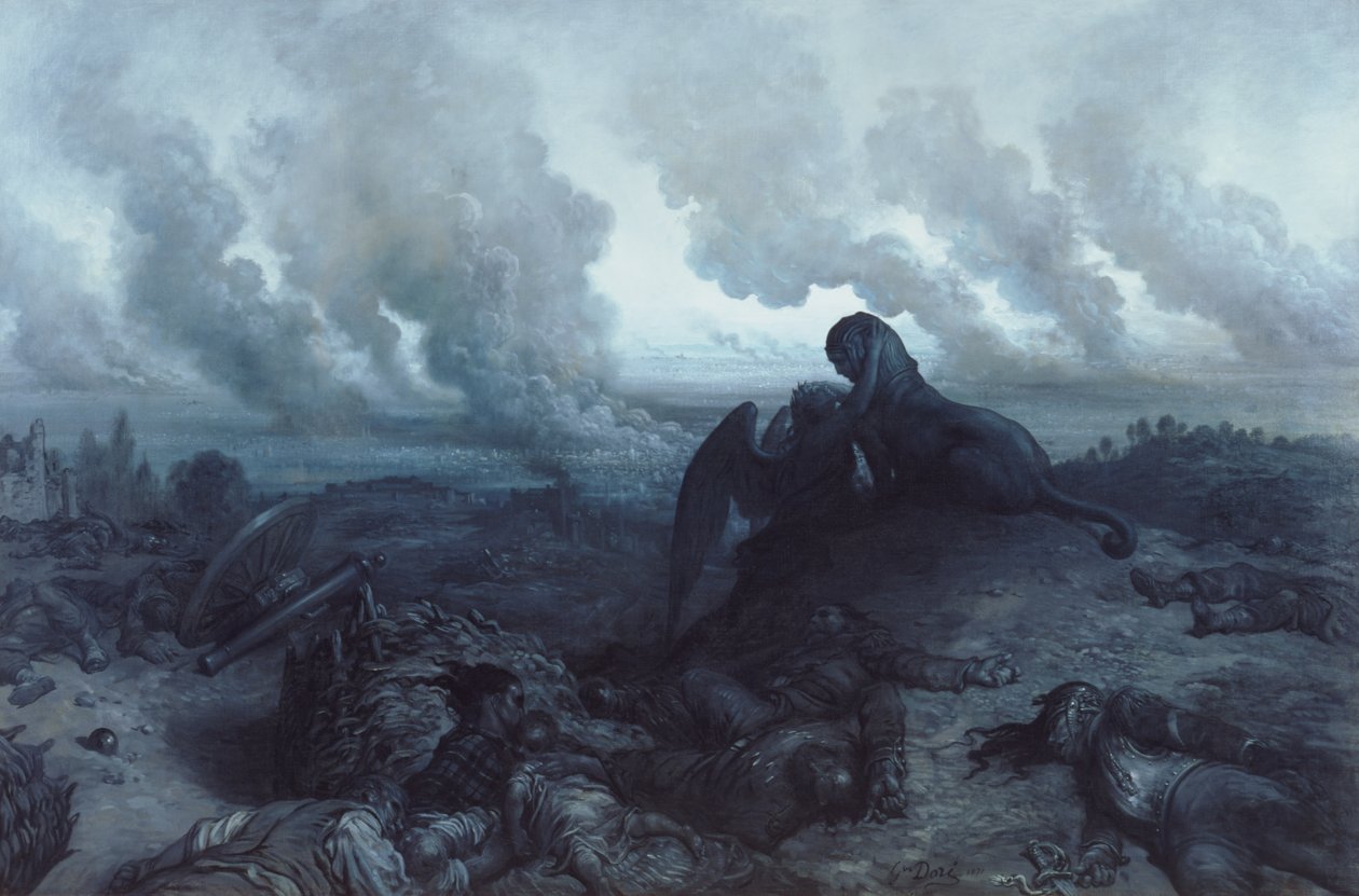 The Enigma，1871 作者 古斯塔夫·多尔（Gustave Dore）