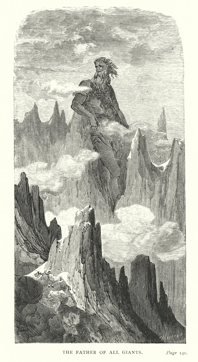 巨人之父（雕刻） 作者 古斯塔夫·多尔（Gustave Dore）