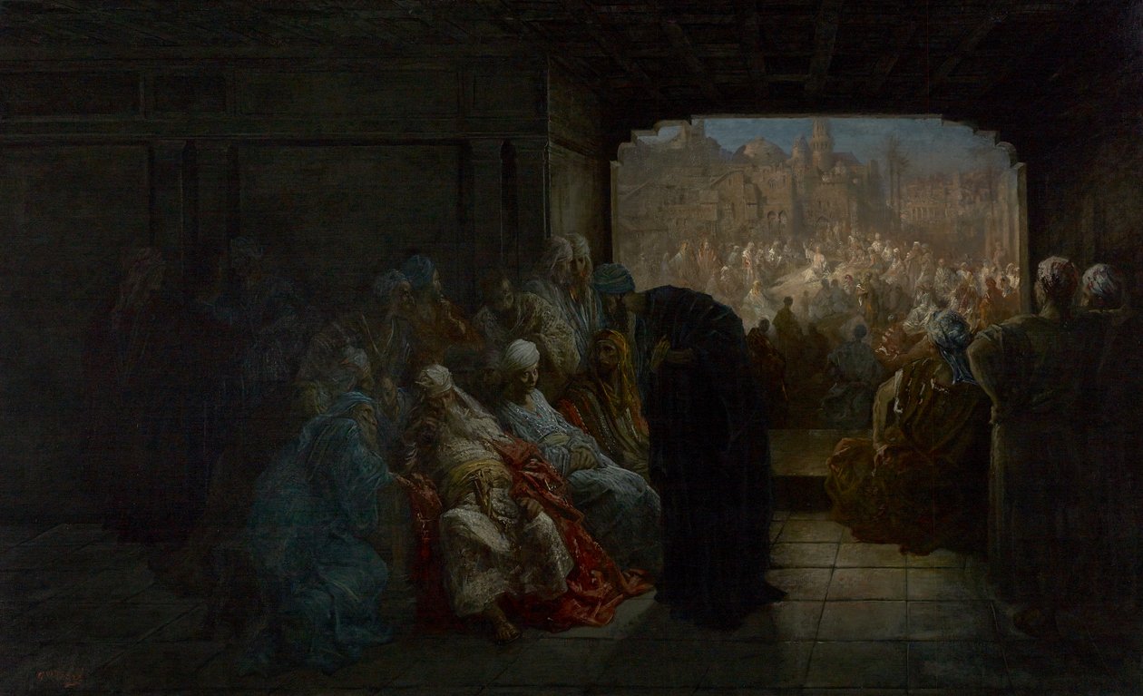该亚法大厦，1875年 作者 古斯塔夫·多尔（Gustave Dore）