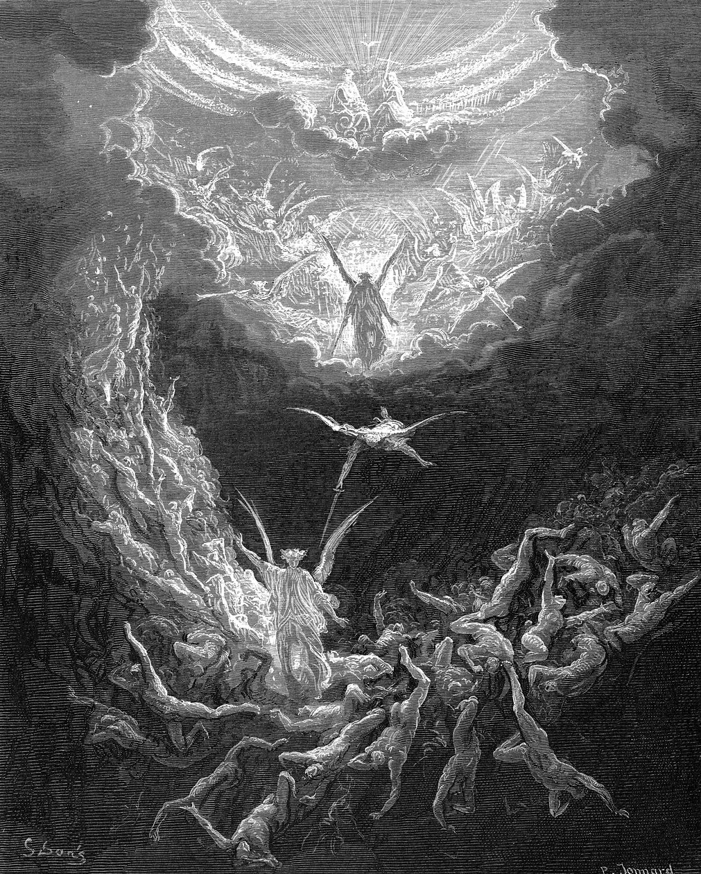 最后的审判》，1865-1866年 作者 古斯塔夫·多尔（Gustave Dore）