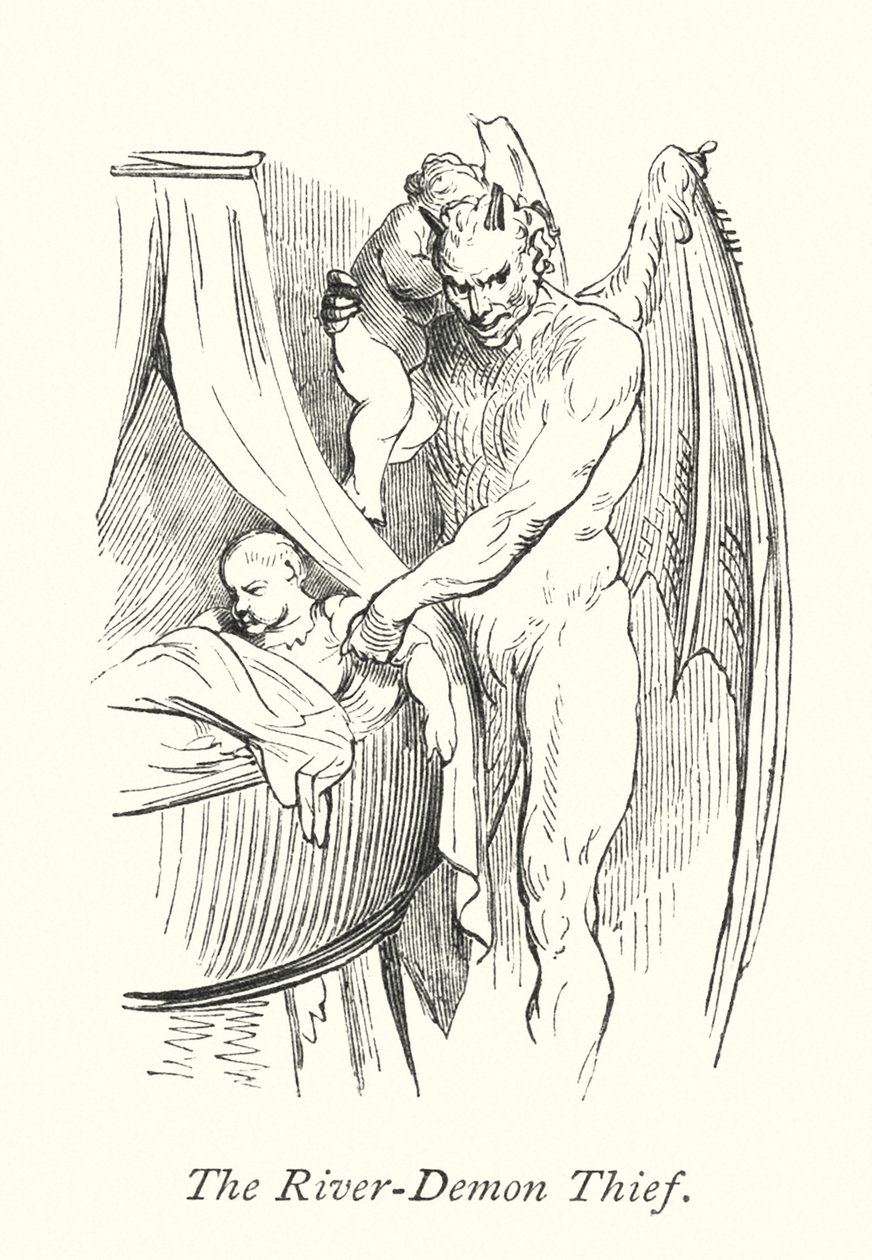 河妖贼》（雕刻） 作者 古斯塔夫·多尔（Gustave Dore）