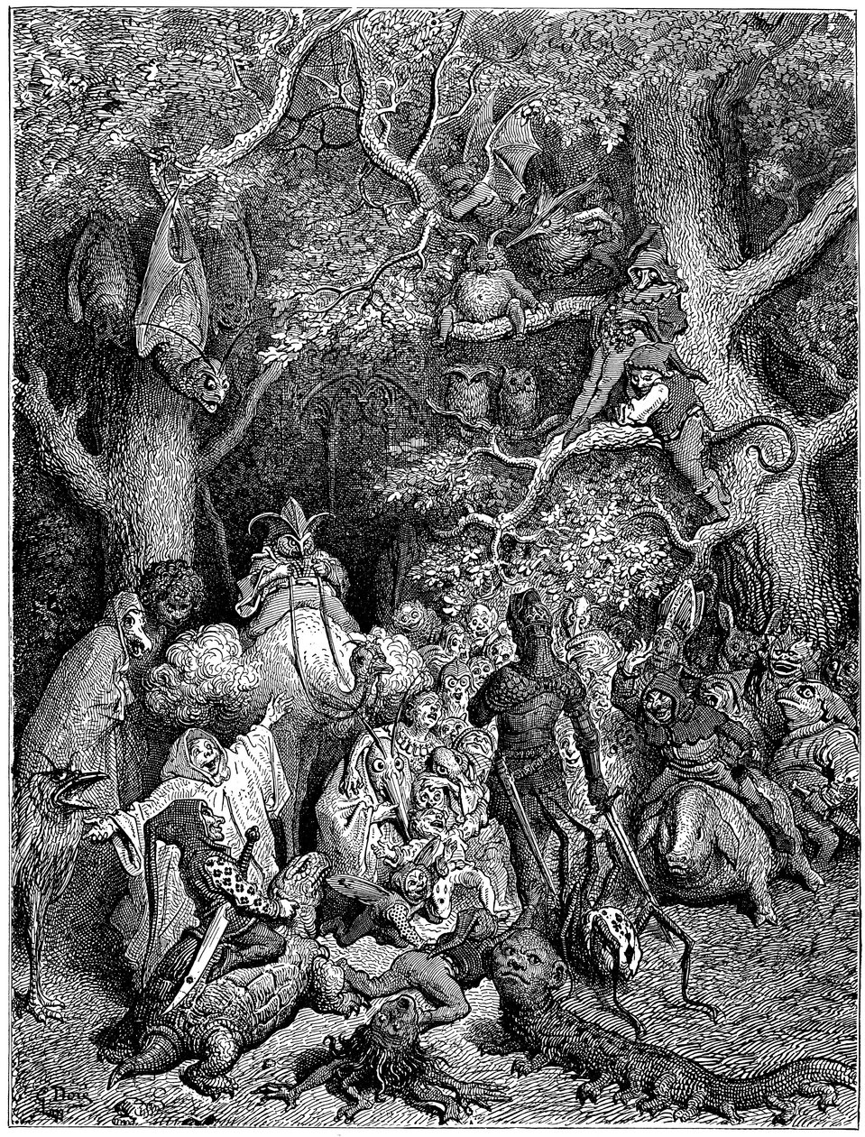 图片不明 作者 古斯塔夫·多尔（Gustave Dore）