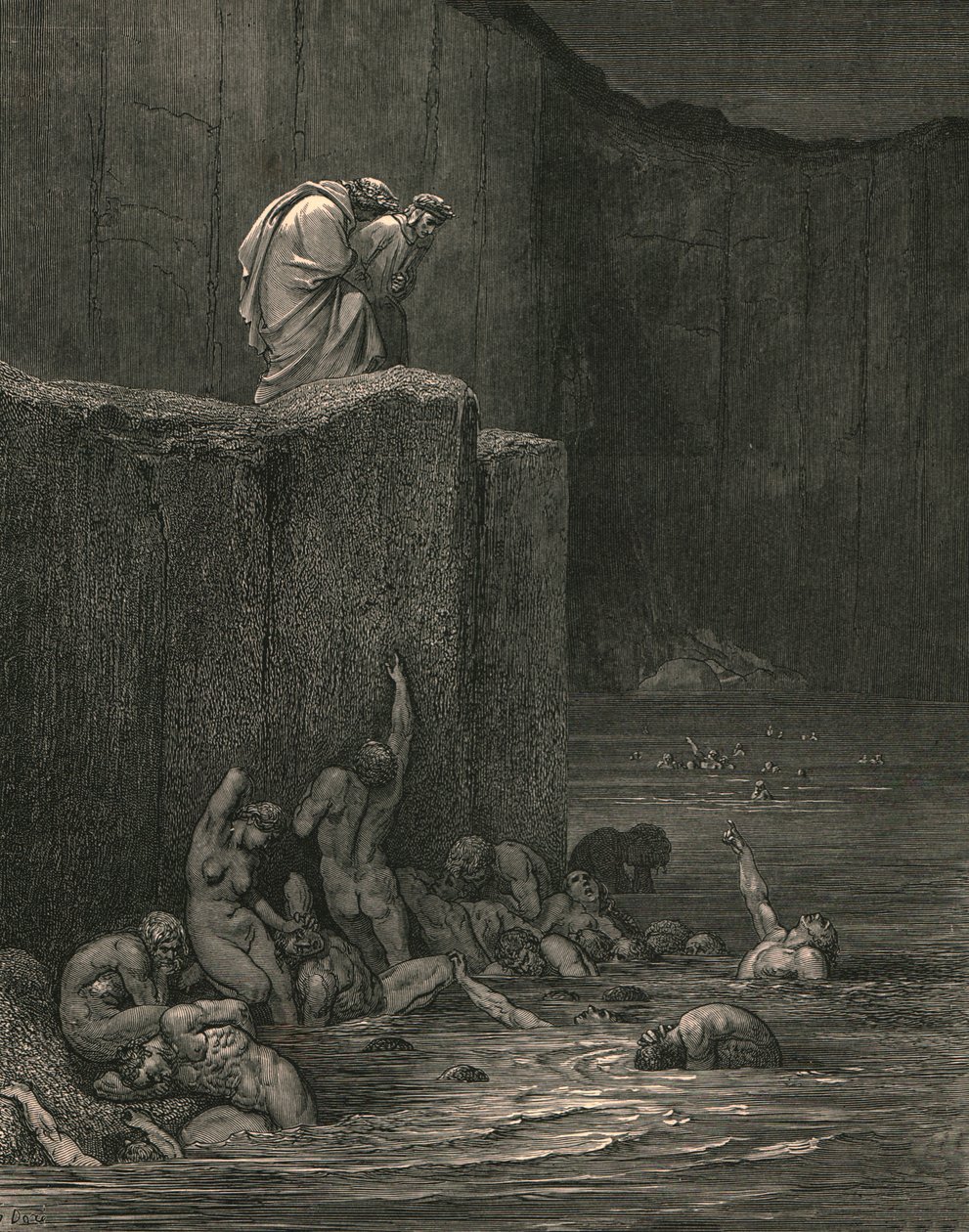为何贪婪地如此向我倾心，c1890。 作者 古斯塔夫·多尔（Gustave Dore）