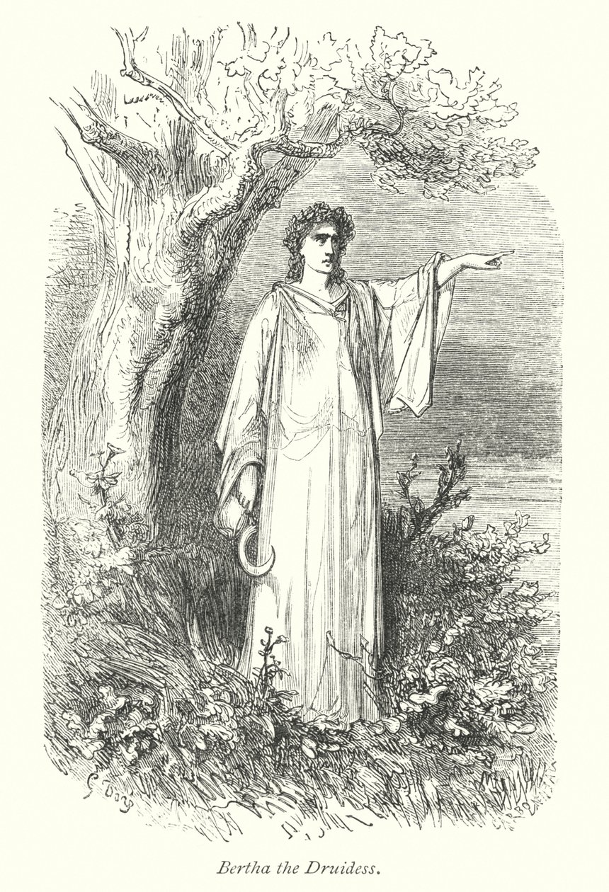 温莎森林（雕刻） 作者 古斯塔夫·多尔（Gustave Dore）