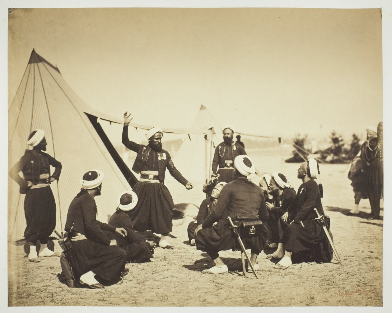 Zouave 讲故事的人 (Le recit) 作者 古斯塔夫·勒格雷
