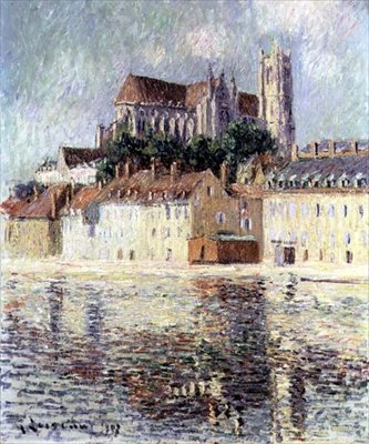 欧塞尔大教堂 作者 古斯塔夫·洛索（Gustave Loiseau）