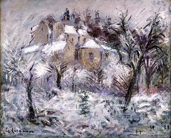 蓬多瓦兹的房屋 作者 古斯塔夫·洛索（Gustave Loiseau）