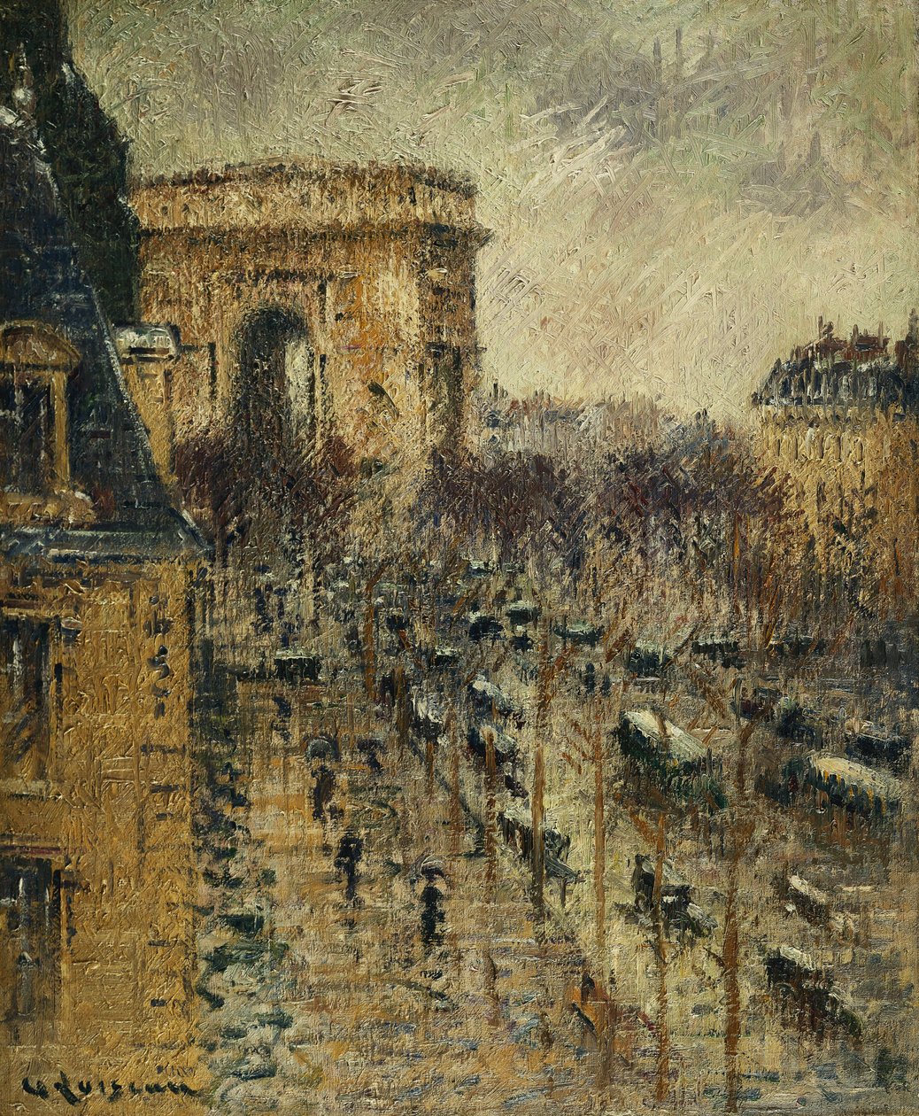 凯旋门，约1930-1931年 作者 古斯塔夫·洛索（Gustave Loiseau）