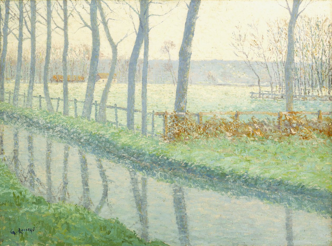 勒索森（Neusles-la Vallee），约于1891年 作者 古斯塔夫·洛索（Gustave Loiseau）