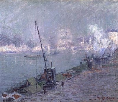 亨利四世桥(Pont Henri IV) 作者 古斯塔夫·洛索（Gustave Loiseau）