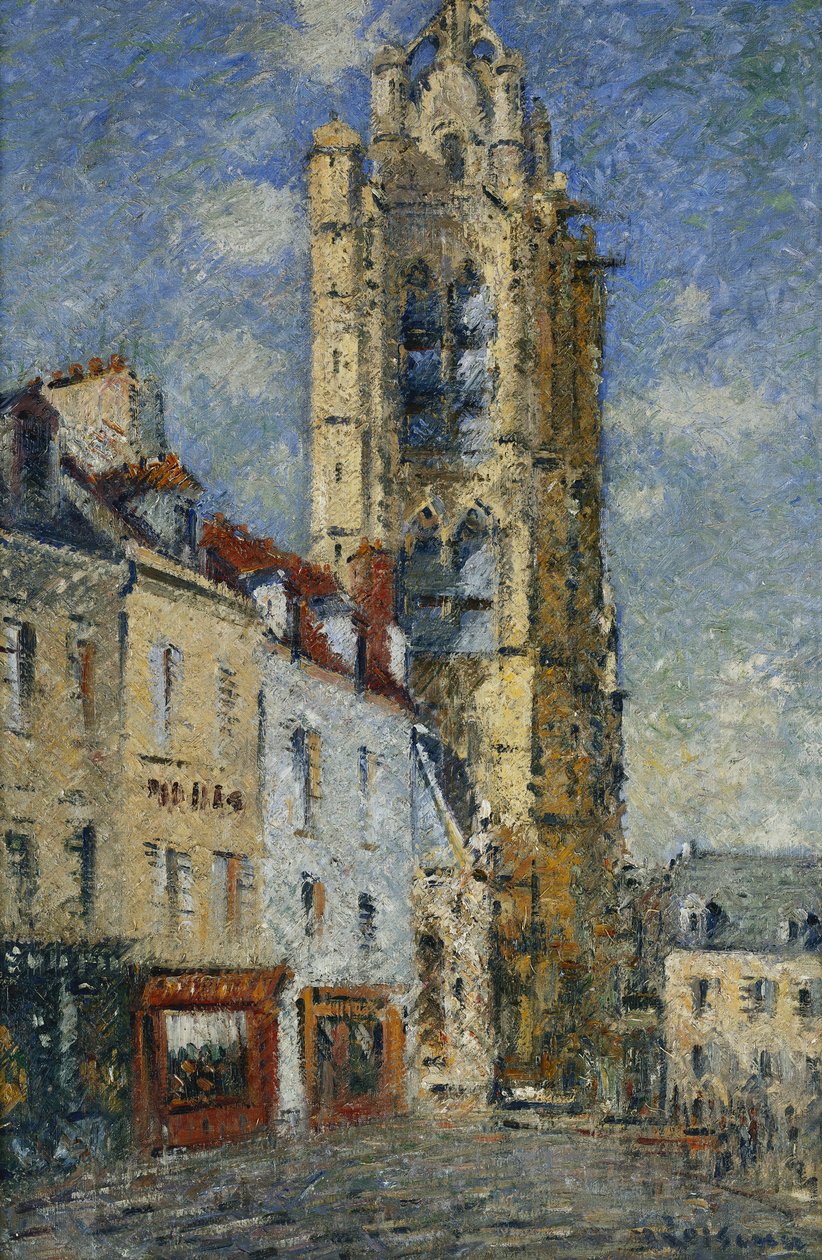 圣钟楼，1925年 作者 古斯塔夫·洛索（Gustave Loiseau）
