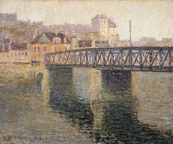 圣奥恩的铁桥 作者 古斯塔夫·洛索（Gustave Loiseau）