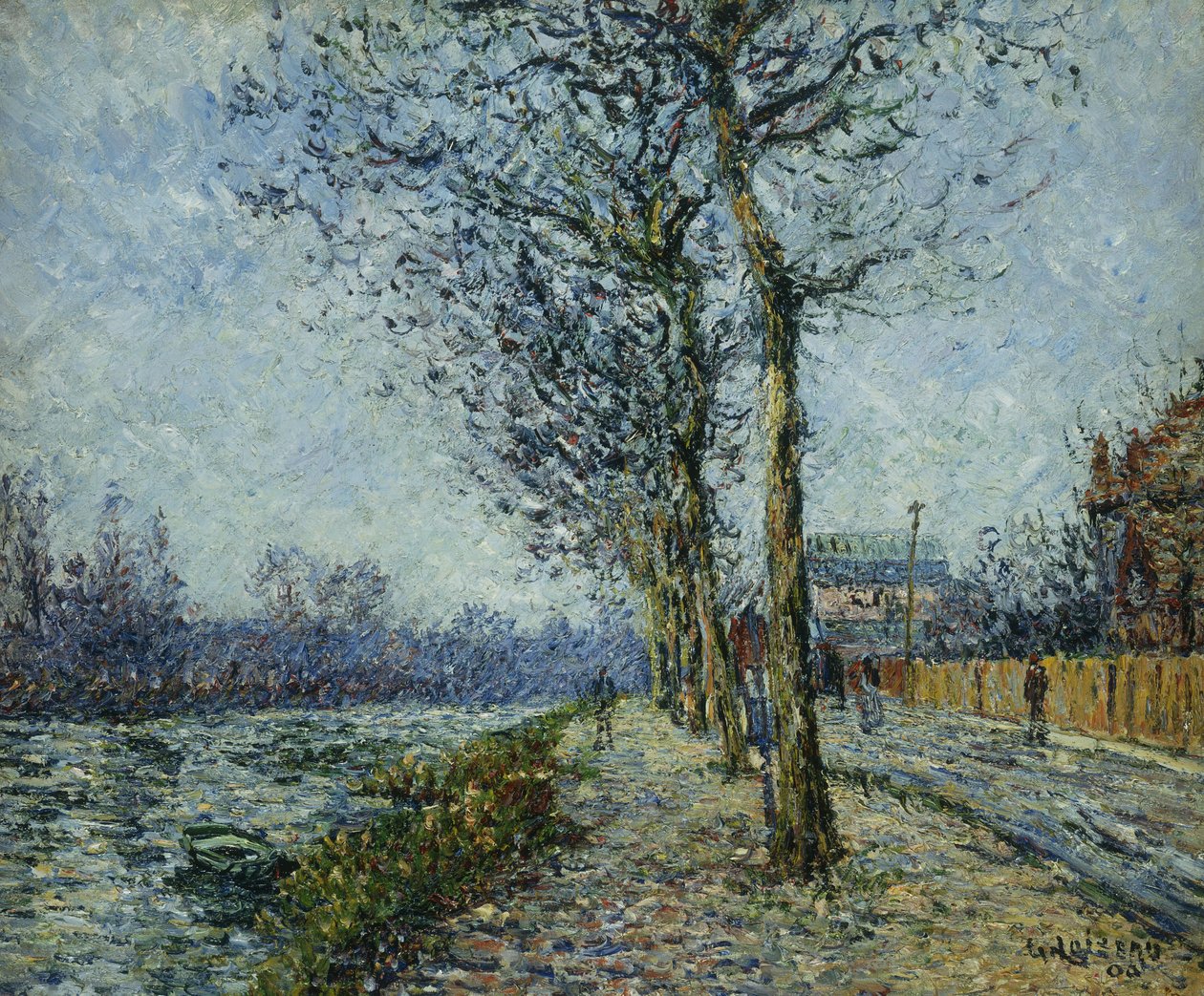 蓬图瓦兹的瓦兹； L“瓦兹蓬图瓦兹，1900年 作者 古斯塔夫·洛索（Gustave Loiseau）