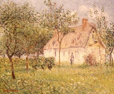 茅草屋 作者 古斯塔夫·洛索（Gustave Loiseau）