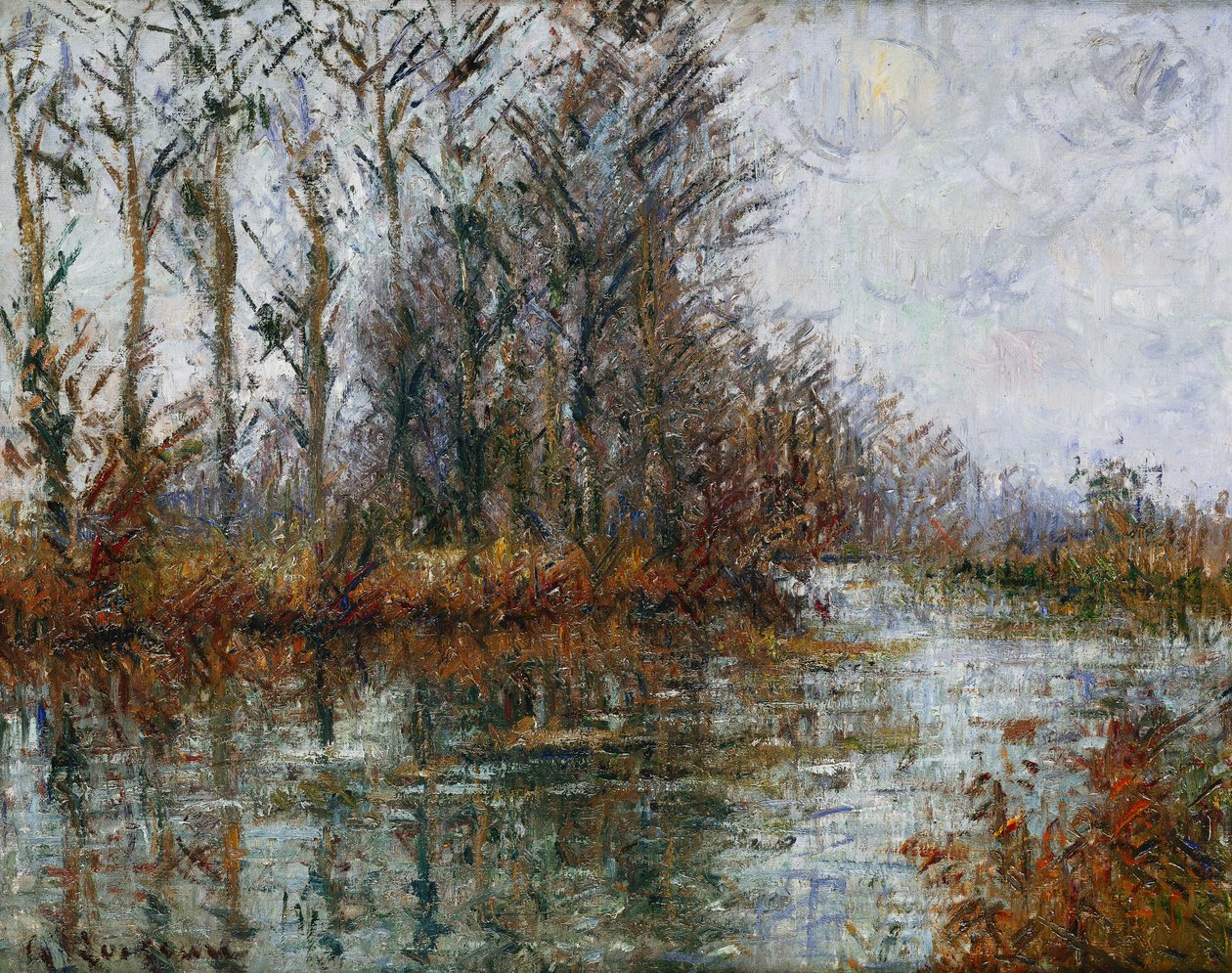 厄尔转向厄尔的转折点， 作者 古斯塔夫·洛索（Gustave Loiseau）