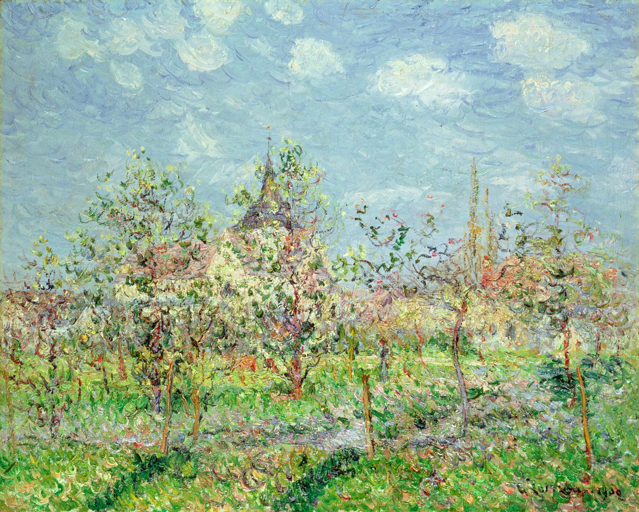 布鲁姆果园（l902） 作者 古斯塔夫·洛索（Gustave Loiseau）
