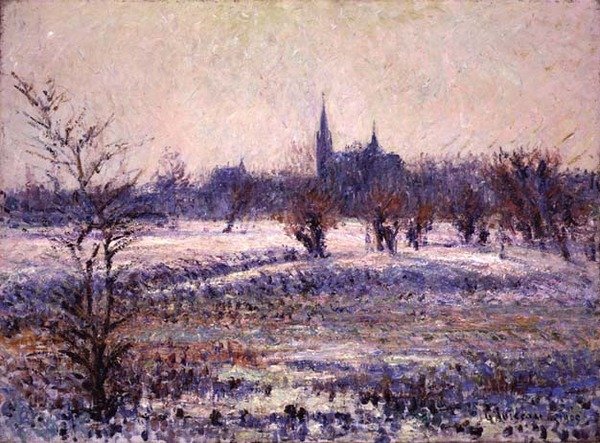 白霜 作者 古斯塔夫·洛索（Gustave Loiseau）