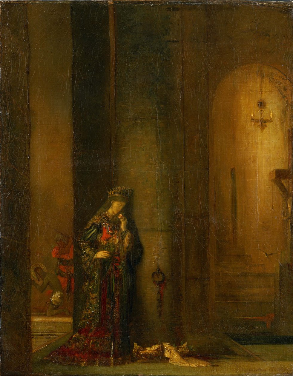 监狱中的莎乐美 作者 古斯塔夫·莫罗（Gustave Moreau）