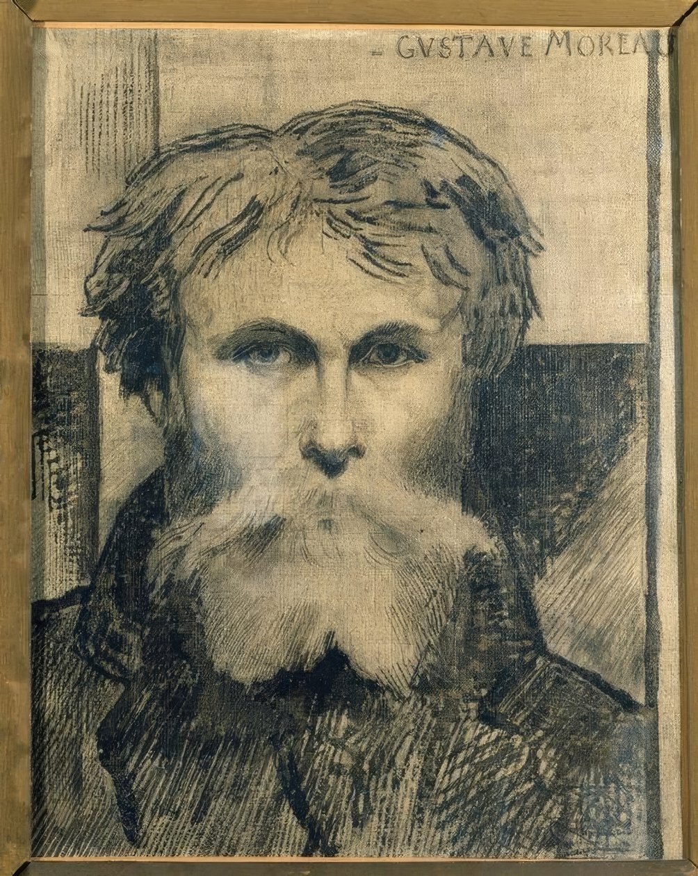 自画像 作者 古斯塔夫·莫罗（Gustave Moreau）