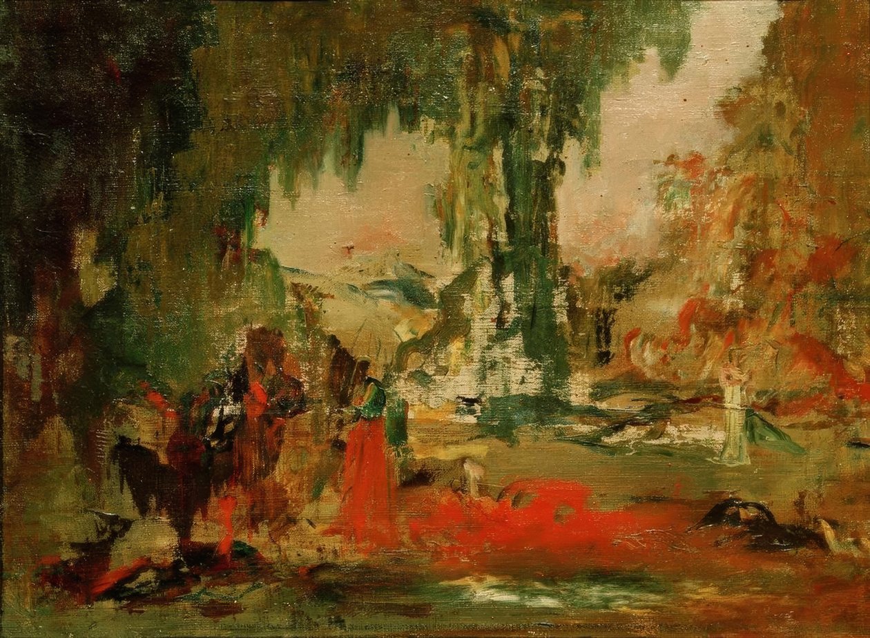 素描 作者 古斯塔夫·莫罗（Gustave Moreau）