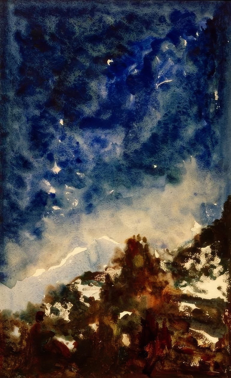 景观研究 作者 古斯塔夫·莫罗（Gustave Moreau）