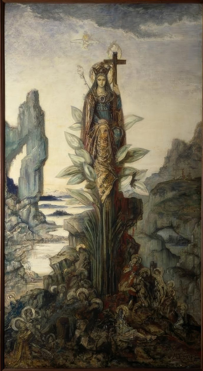 神秘花 作者 古斯塔夫·莫罗（Gustave Moreau）